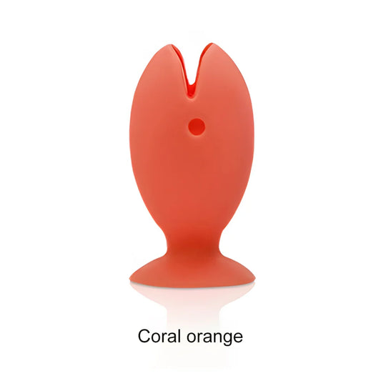 Tooth Brush Cover Caps Stand Cute Standing Portable Travel Toothbrush Head Cover Cute Fish Shape Silicone Suction Cup Toothbrush