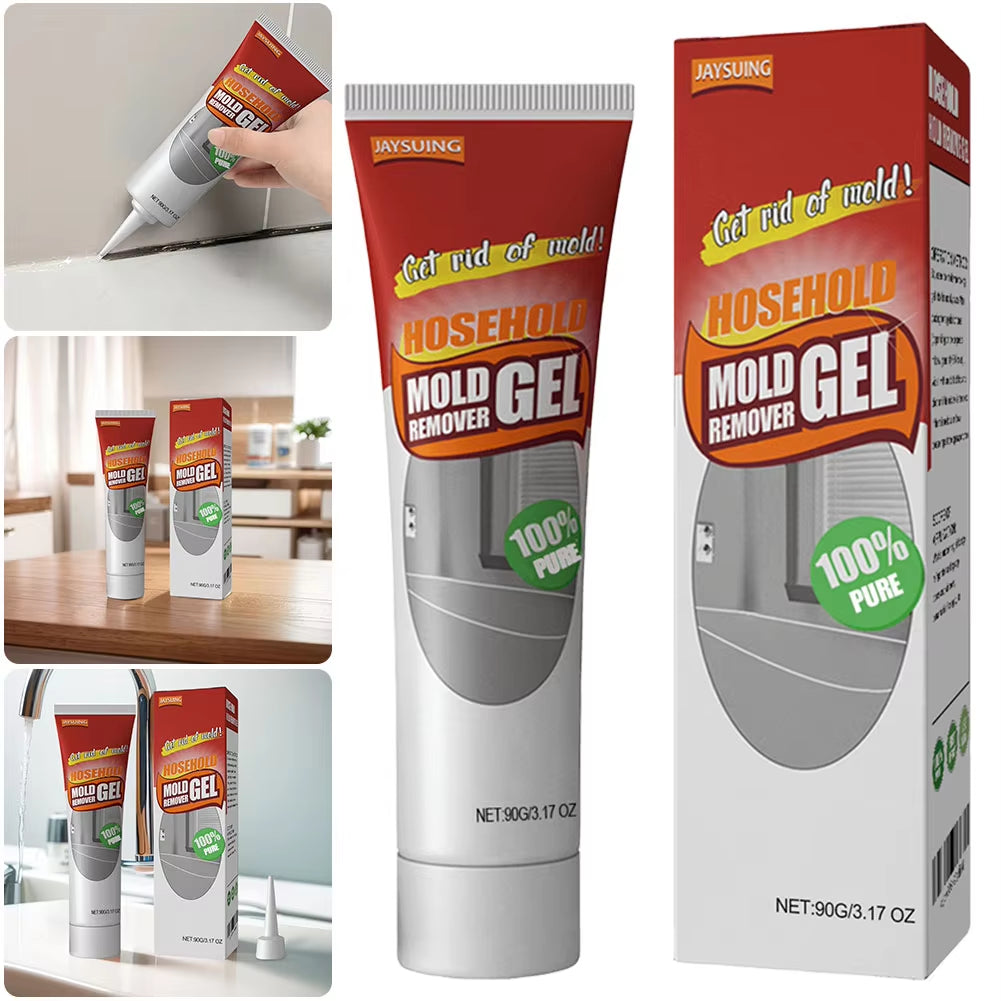 90G House Mold Remover Gel Deep down Wall Mold Mildew Remover Cleaner Caulk Gel Household Mould Remover Gels Sinks Walls Tiles